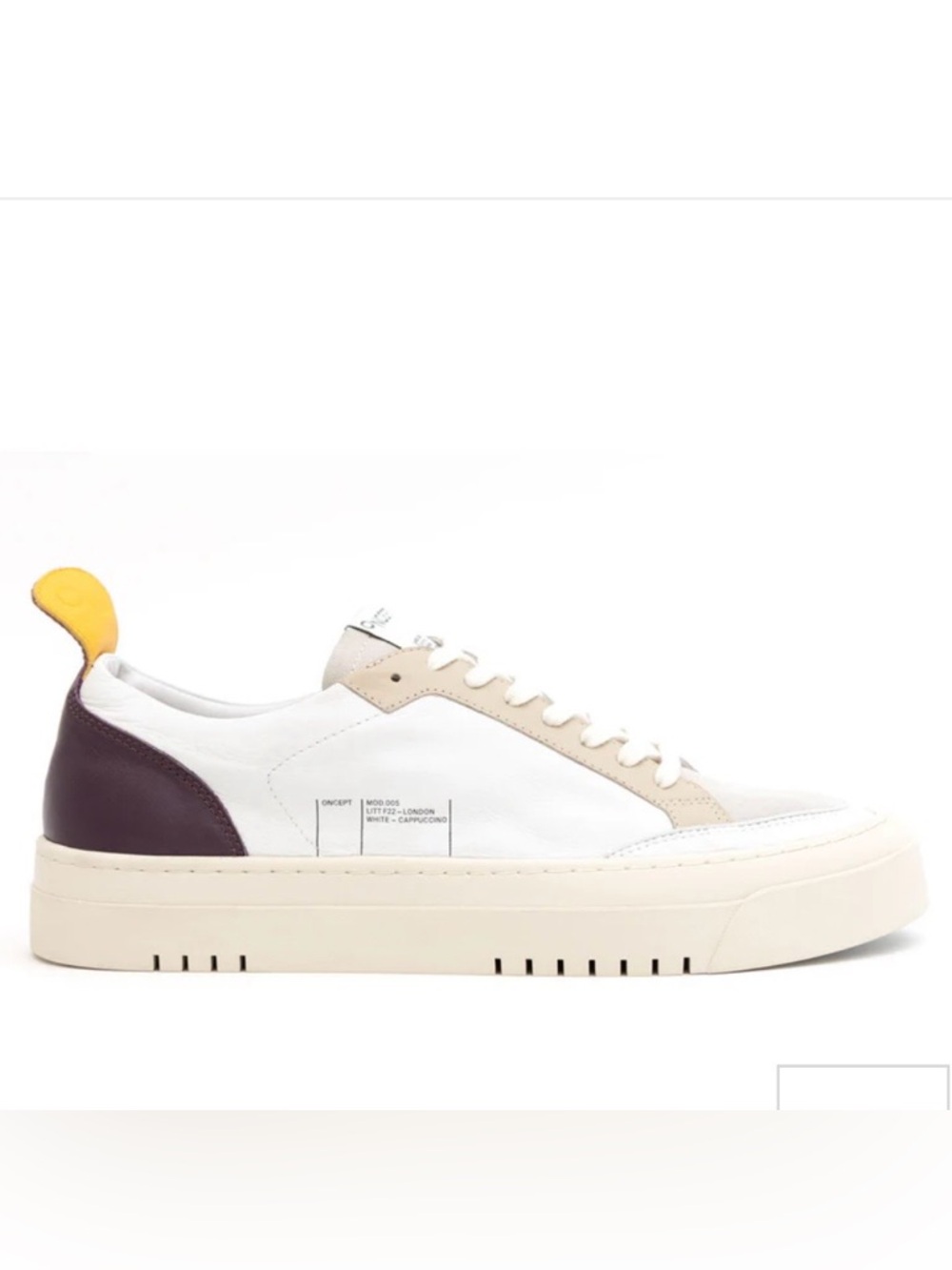 Oncept London Sneaker (Women) - White/Cappuccino